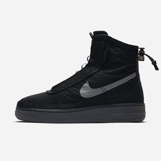 Pantofi Casual Nike Air Force 1 Shell Dama Negrii Gri Inchis | QFEH-85230